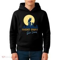 Night Owls Kids Hoodie thumb 4