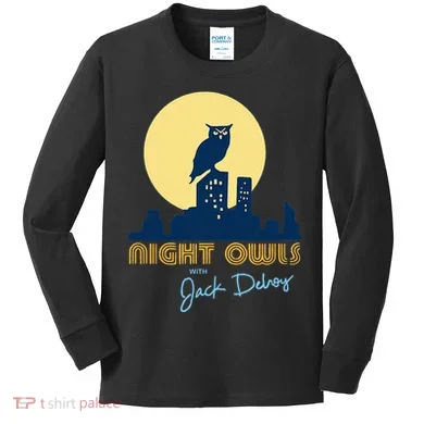 Night Owls Kids Long Sleeve Shirt