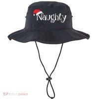 Naughty Or Nice Costume Matching Christmas Couples T Bucket Hat thumb 0