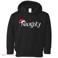 Naughty Or Nice Costume Matching Christmas Couples T Toddler Hoodie thumb 0