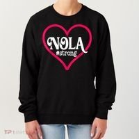 New Orleans Nola Strong Heart New Orleans Strong Women's Sweatshirt thumb 0