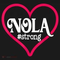 New Orleans Nola Strong Heart New Orleans Strong Women's Tank Top thumb 5