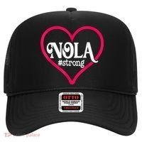 New Orleans Nola Strong Heart New Orleans Strong Hat thumb 0