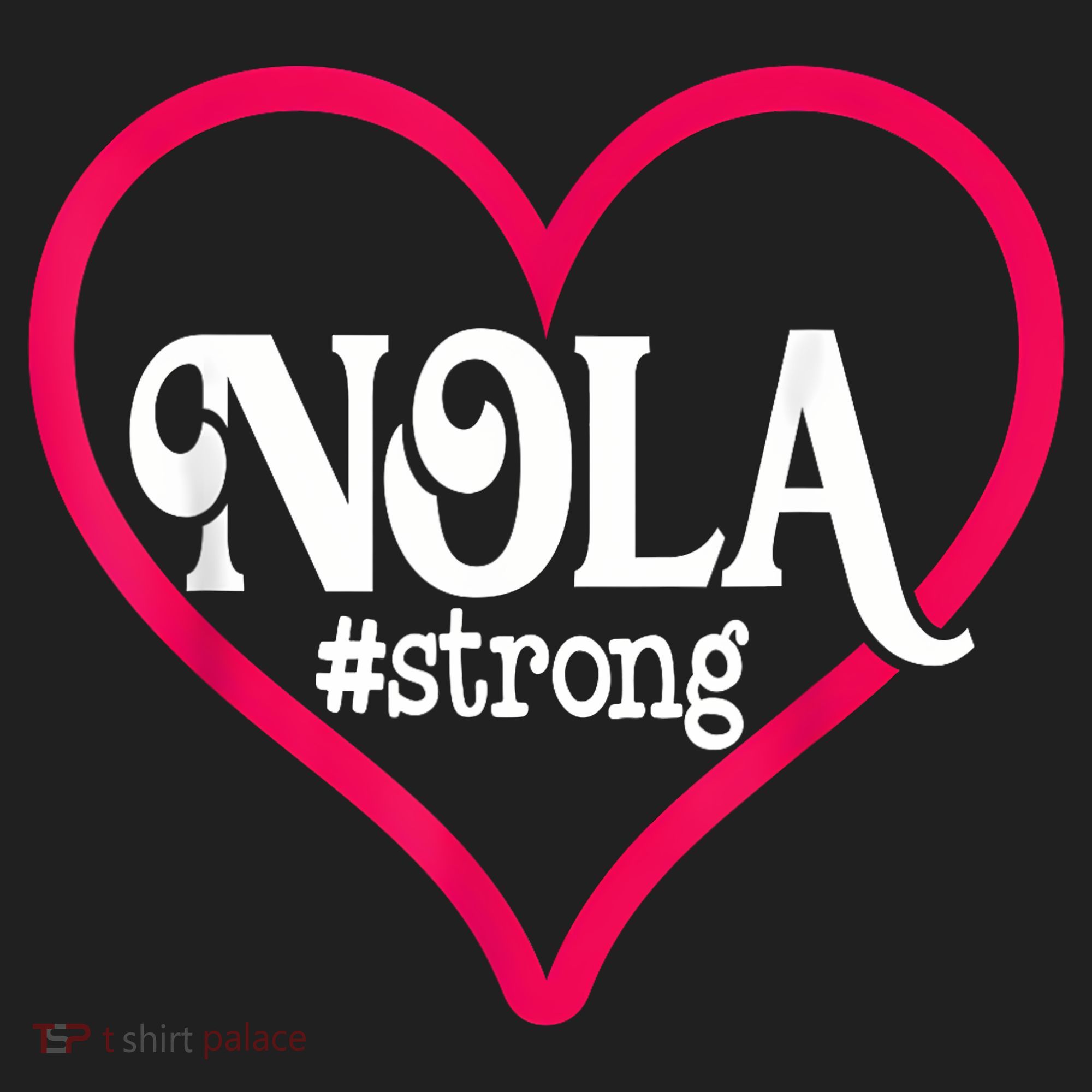 New Orleans Nola Strong Heart New Orleans Strong Hat