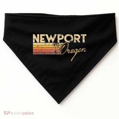 Newport Oregon USA-Made Doggie Bandana