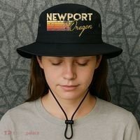 Newport Oregon Bucket Hat thumb 3