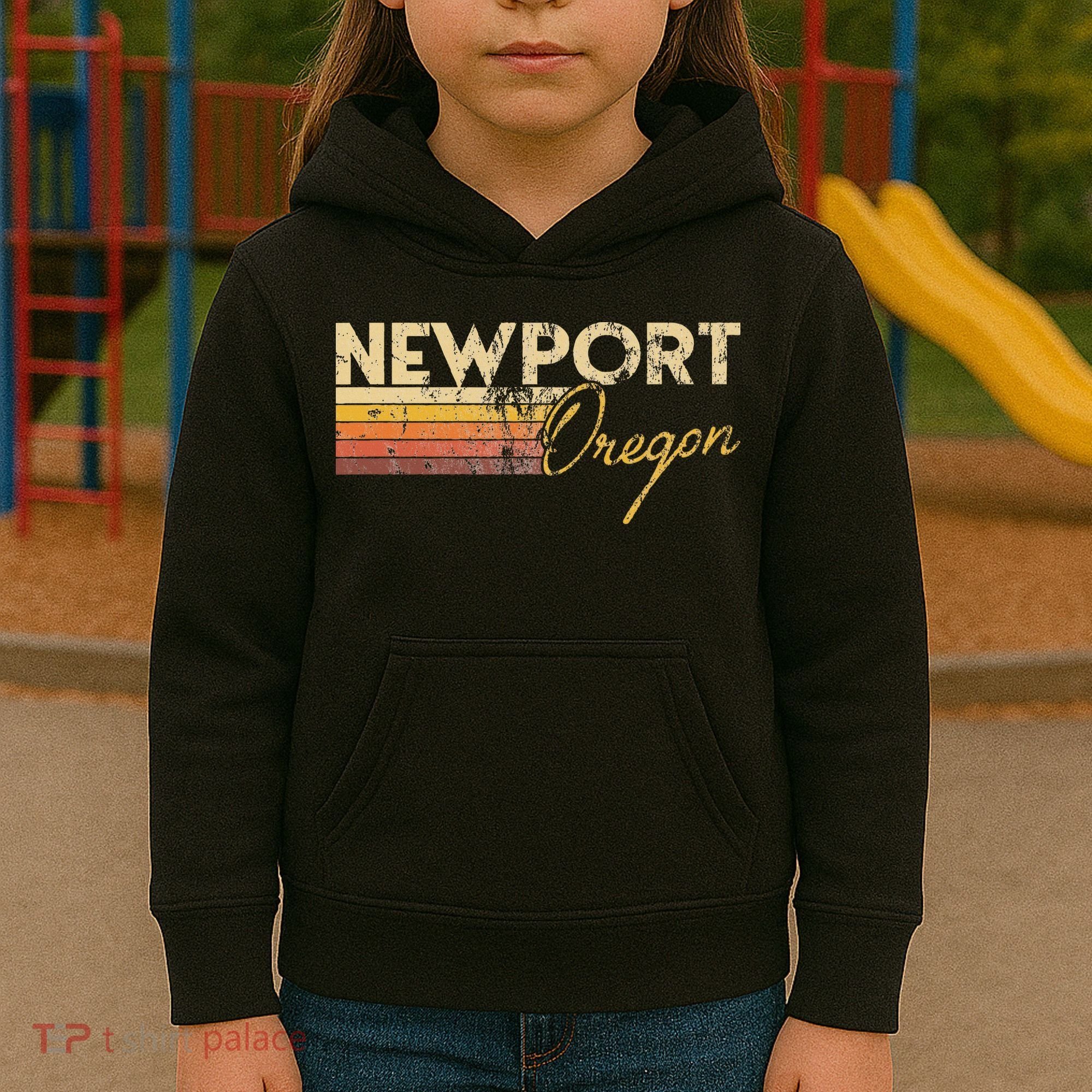 Newport Oregon Kids Hoodie
