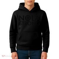 New Orleans Nola Strong Kids Hoodie thumb 4