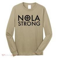 New Orleans Nola Strong Long Sleeve Shirt thumb 0
