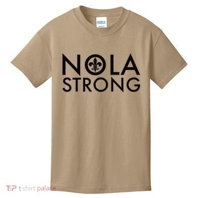 New Orleans Nola Strong Kids T-Shirt
