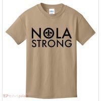 New Orleans Nola Strong Kids T-Shirt thumb 0