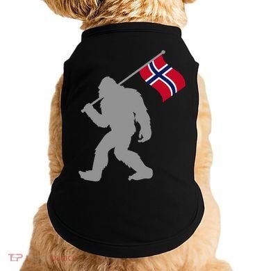Norge Or Norwegian Flag On Norway Flag Doggie Tank