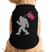 Norge Or Norwegian Flag On Norway Flag Doggie Tank thumb 0