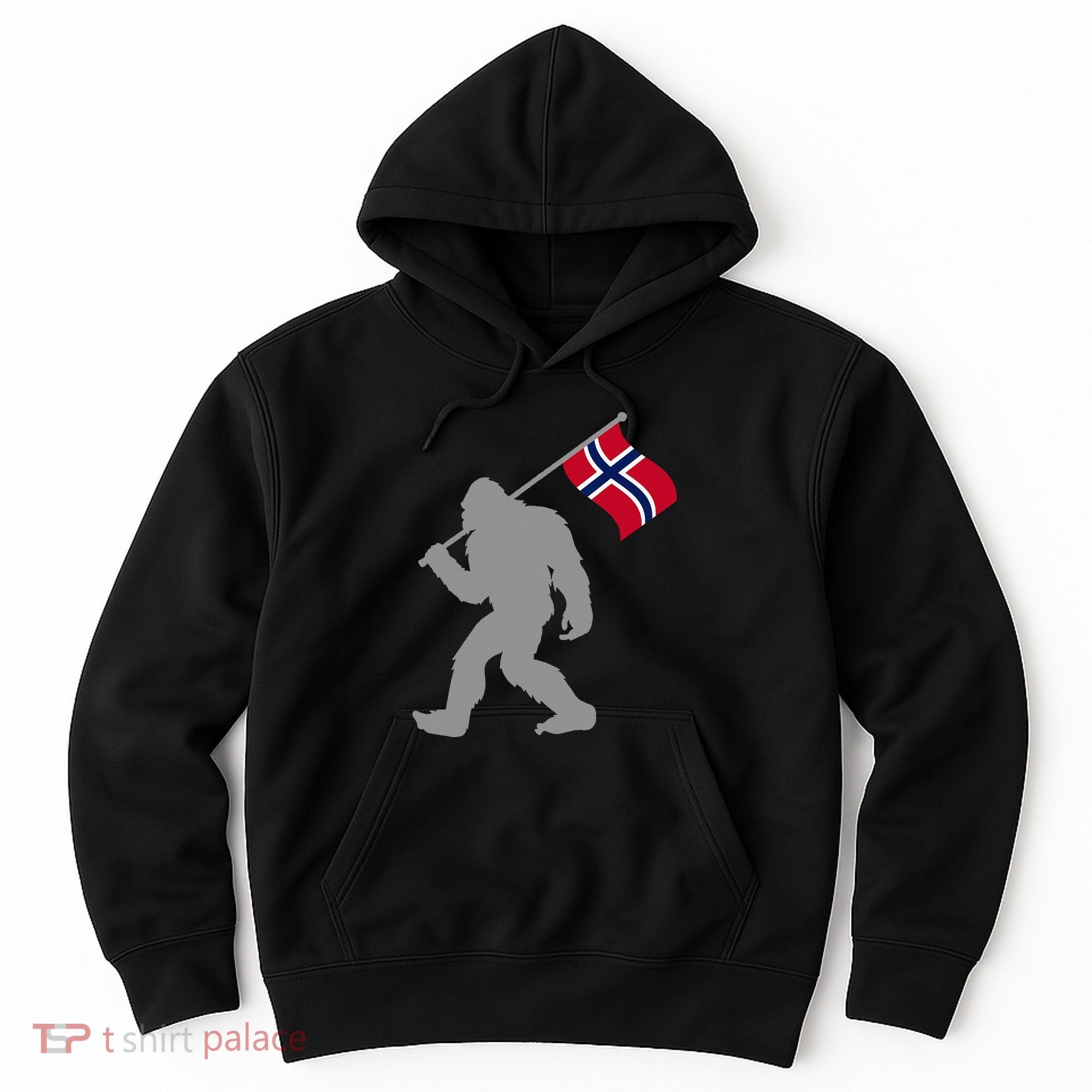 Norge Or Norwegian Flag On Norway Flag Hoodie