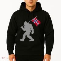 Norge Or Norwegian Flag On Norway Flag Hoodie thumb 2