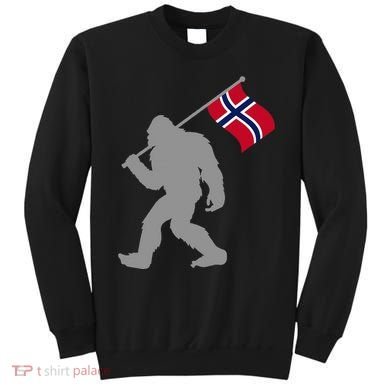 Norge Or Norwegian Flag On Norway Flag Sweatshirt