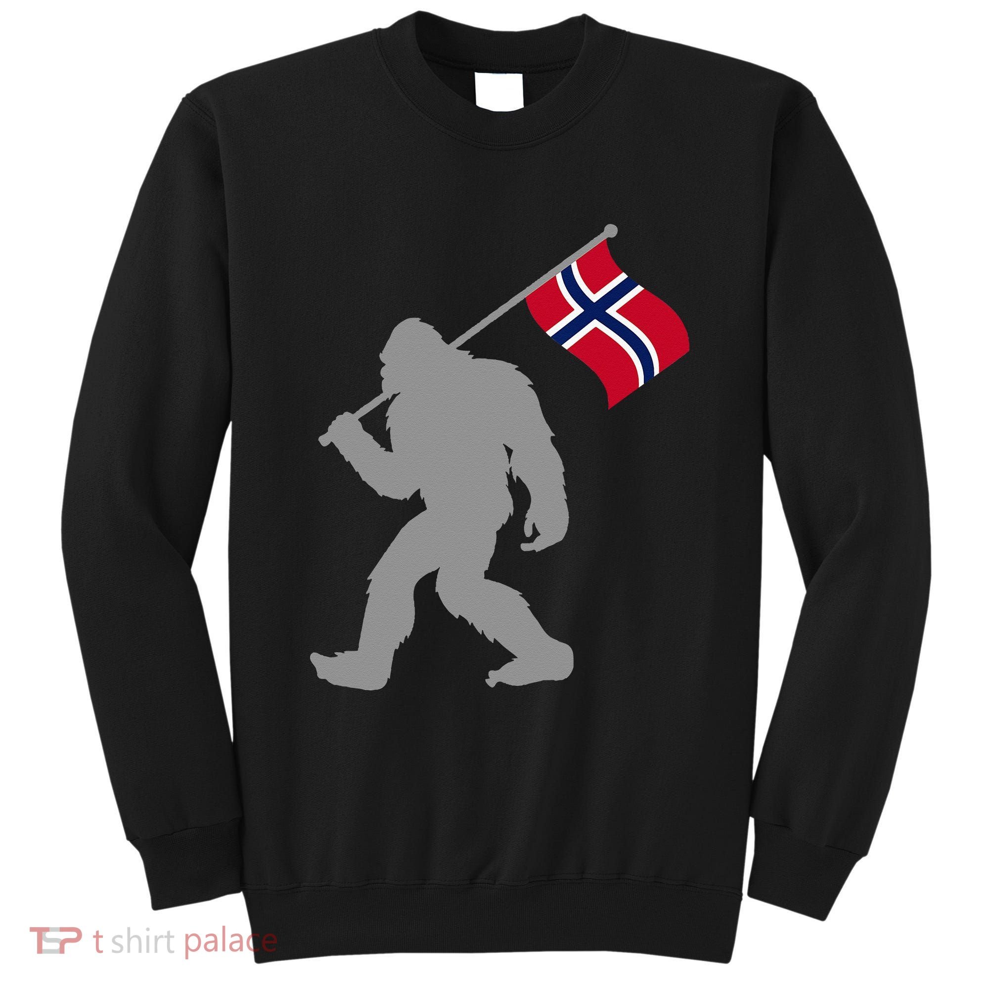 Norge Or Norwegian Flag On Norway Flag Sweatshirt