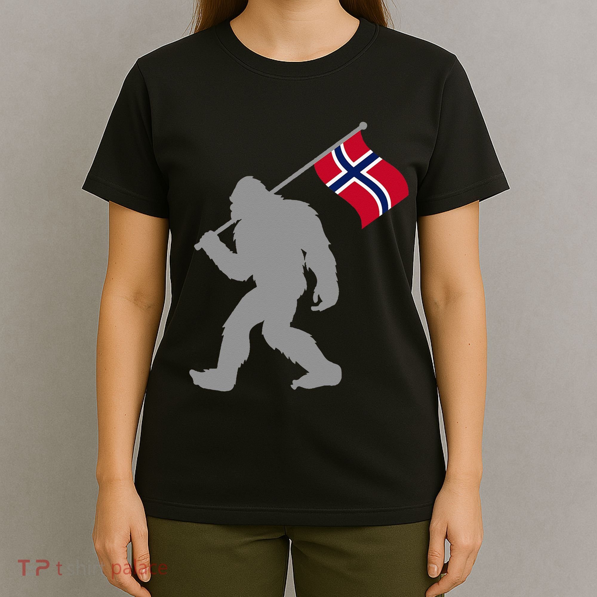 Norge Or Norwegian Flag On Norway Flag T-Shirt