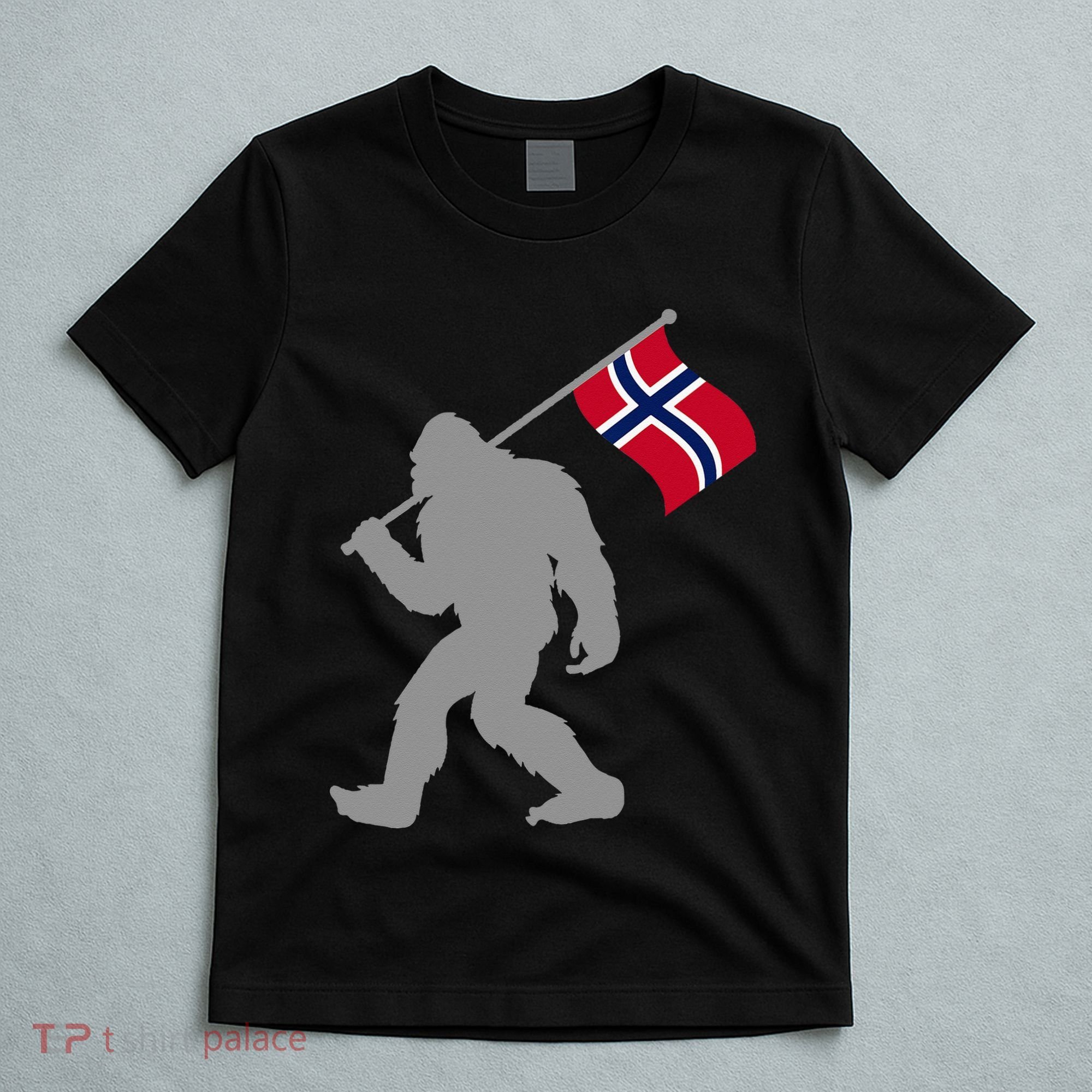 Norge Or Norwegian Flag On Norway Flag T-Shirt