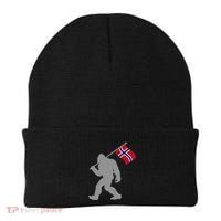 Norge Or Norwegian Flag On Norway Flag Beanie thumb 0