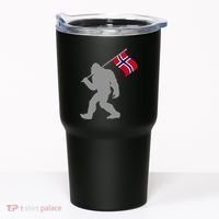 Norge Or Norwegian Flag On Norway Flag Tumbler thumb 0