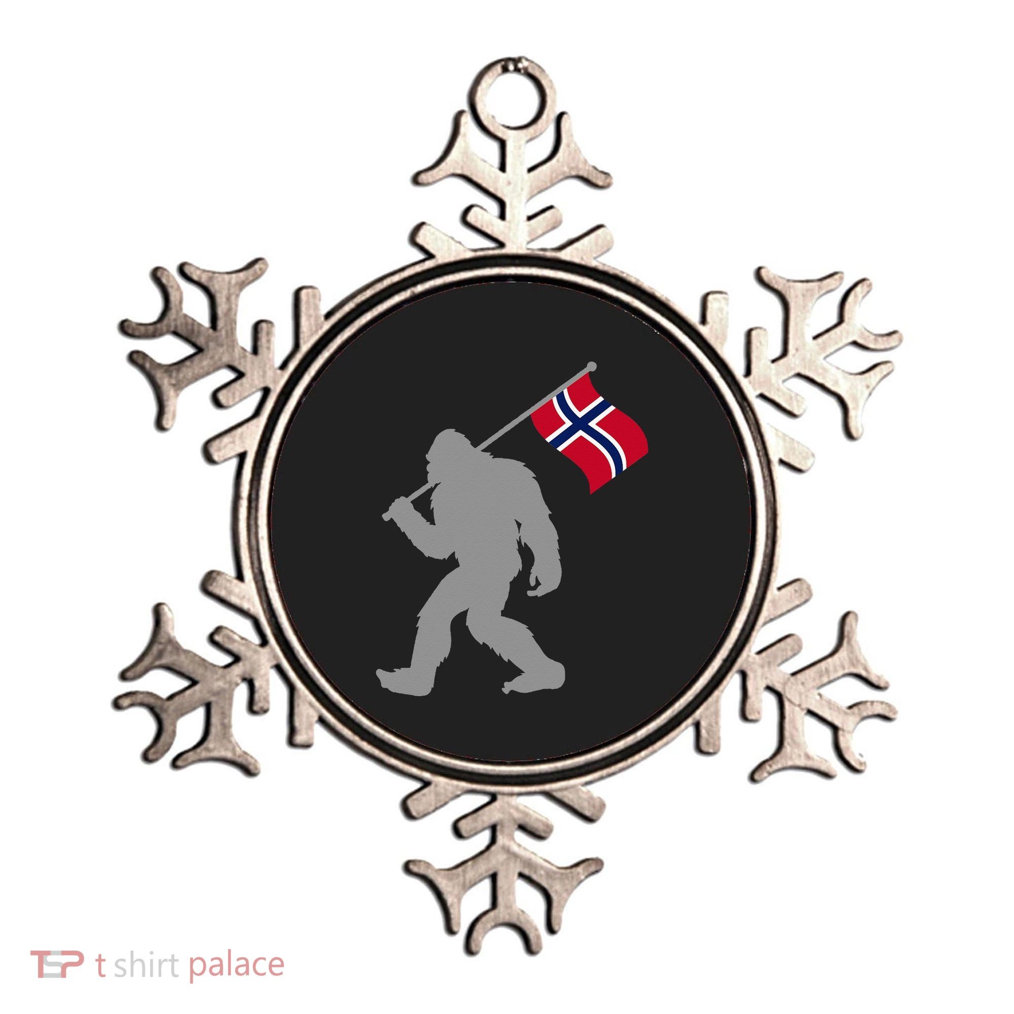 Norge Or Norwegian Flag On Norway Flag Ornament