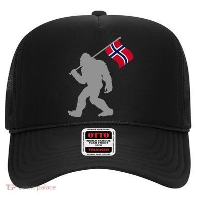 Norge Or Norwegian Flag On Norway Flag Hat