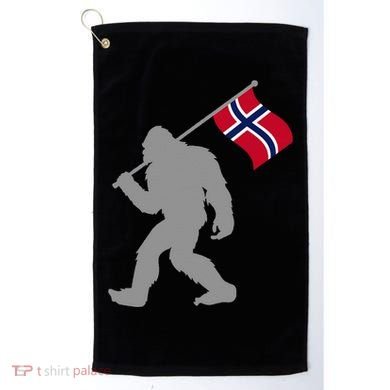 Norge Or Norwegian Flag On Norway Flag Golf Towel