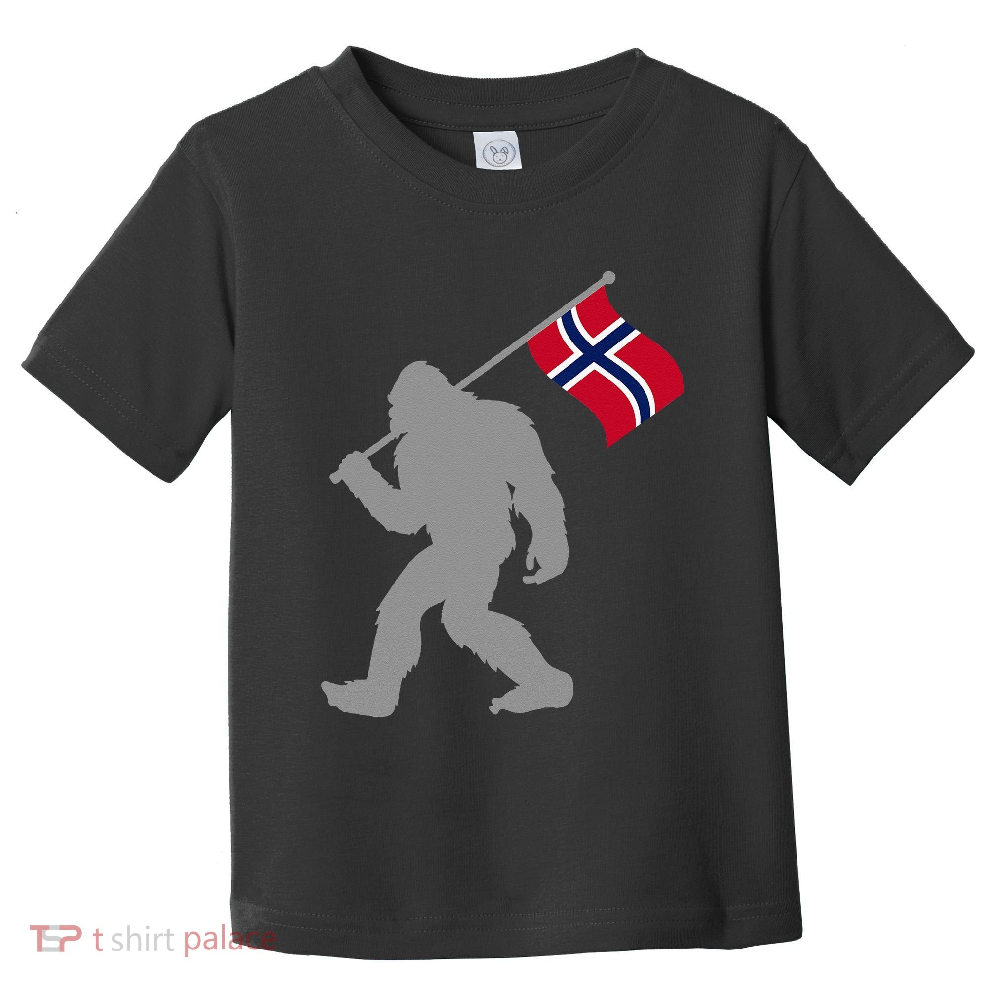 Norge Or Norwegian Flag On Norway Flag Toddler T-Shirt