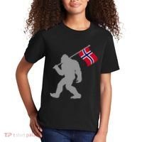 Norge Or Norwegian Flag On Norway Flag Kids T-Shirt thumb 2