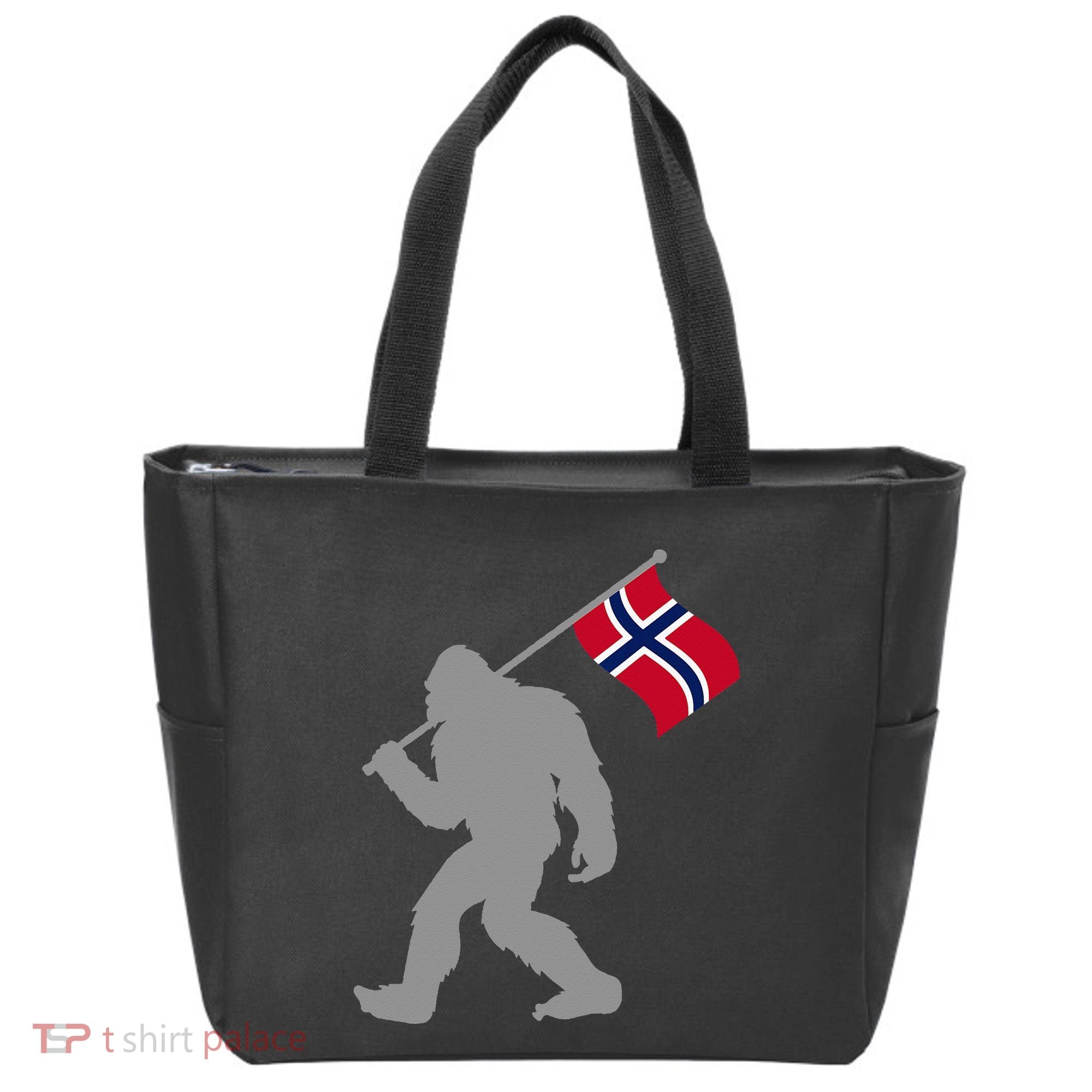Norge Or Norwegian Flag On Norway Flag Tote Bag