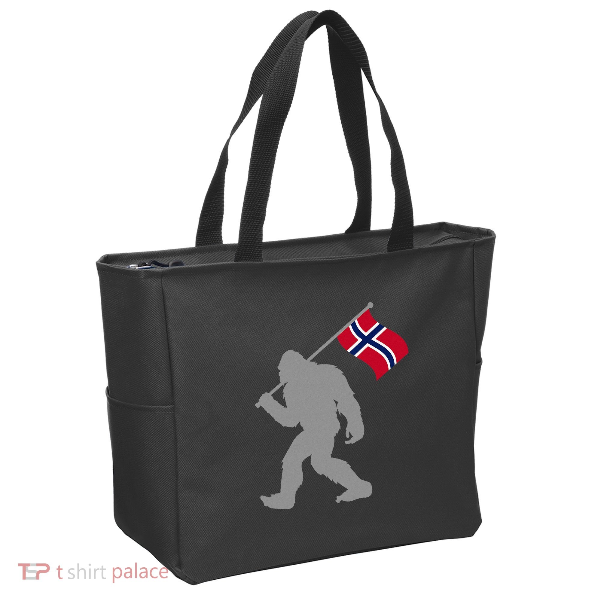 Norge Or Norwegian Flag On Norway Flag Tote Bag