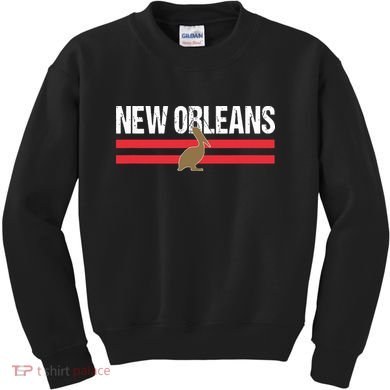 New Orleans Native Pelican Local Standard New Orleans Pro Kids Sweatshirt