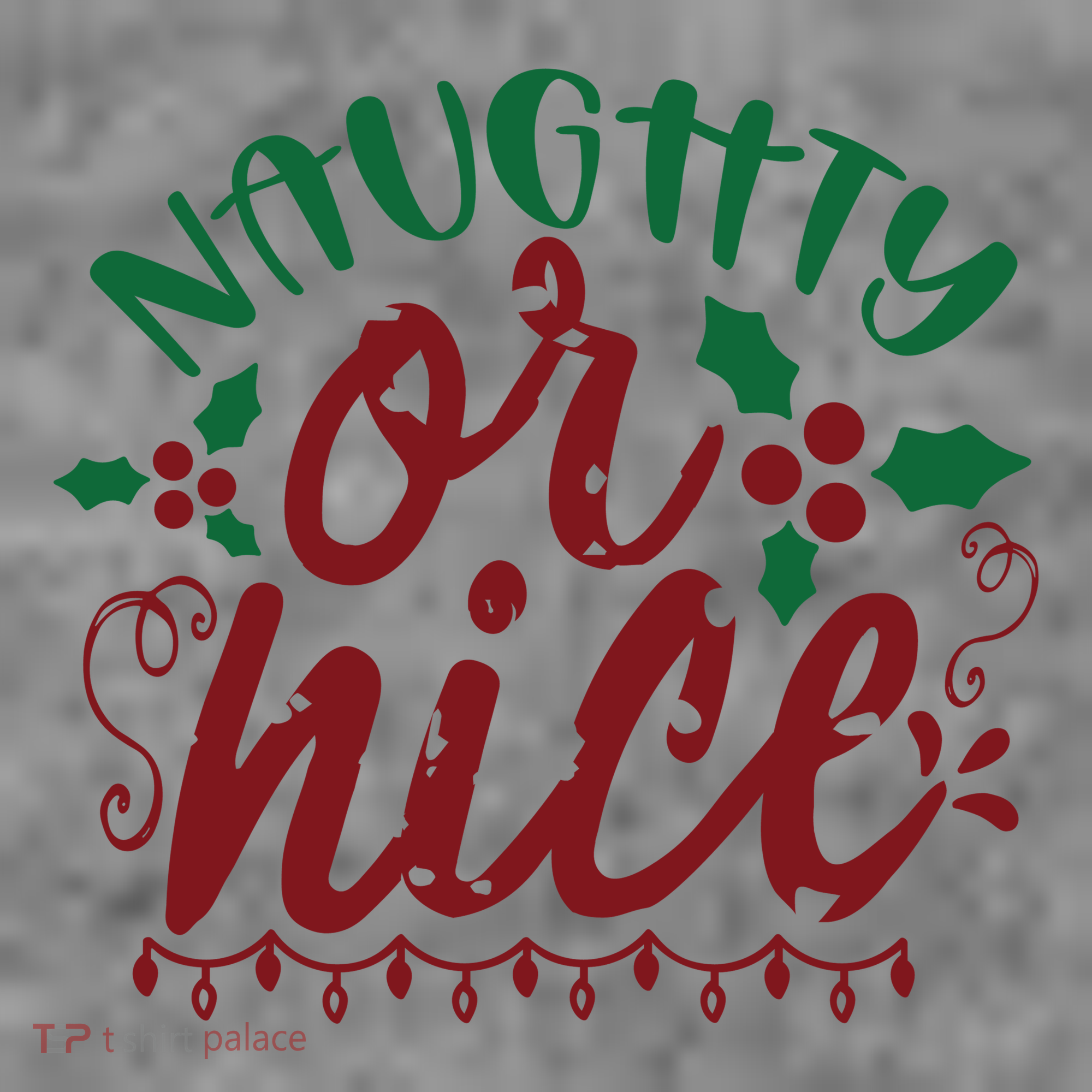 Naughty Or Nice Christmas Holiday Festive Toddler Hoodie