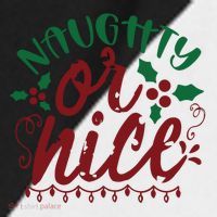 Naughty Or Nice Christmas Holiday Festive Sport-Tek Competitor United Soccer Jersey thumb 4