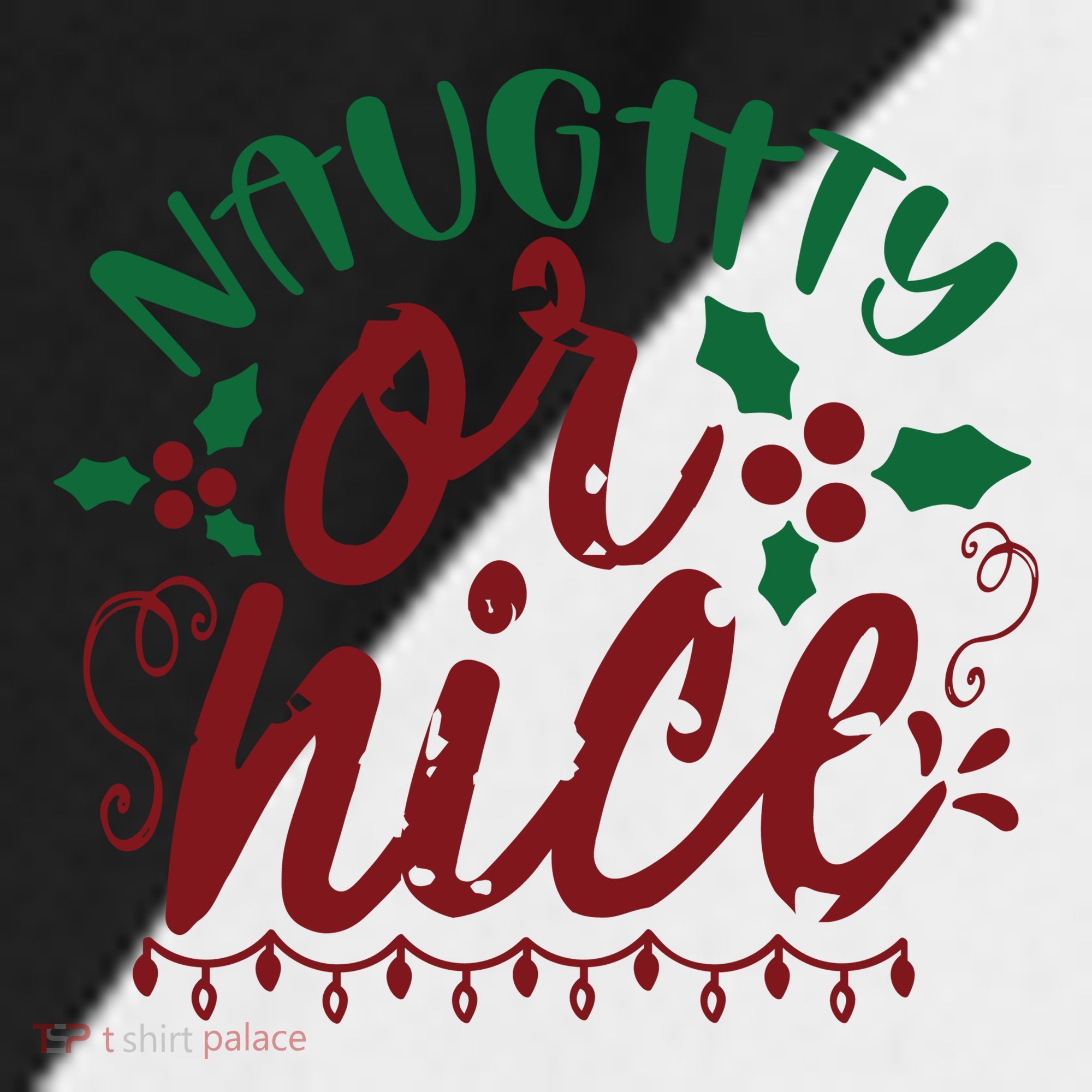 Naughty Or Nice Christmas Holiday Festive Sport-Tek Competitor United Soccer Jersey