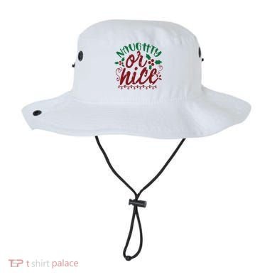 Naughty Or Nice Christmas Holiday Festive Bucket Hat