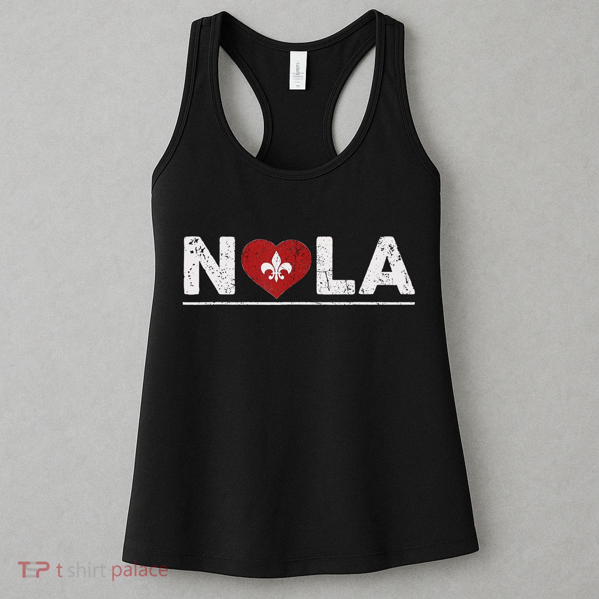 New Orleans Nola Strong Heart 2025 New Orleans Strong Women's Tank Top