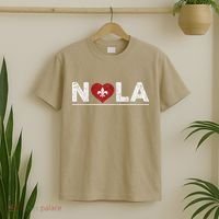 New Orleans Nola Strong Heart 2025 New Orleans Strong T-Shirt thumb 2