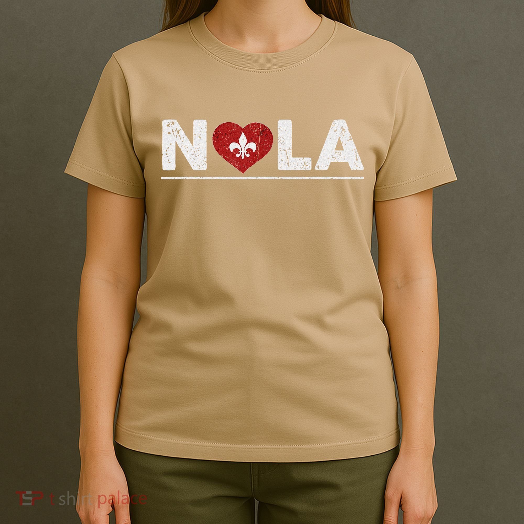 New Orleans Nola Strong Heart 2025 New Orleans Strong T-Shirt