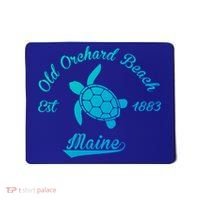 Nautical Old Orchard Beach Maine Sea Turtle Gift Mousepad thumb 0