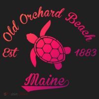 Nautical Old Orchard Beach Maine Sea Turtle Gift Beanie thumb 2
