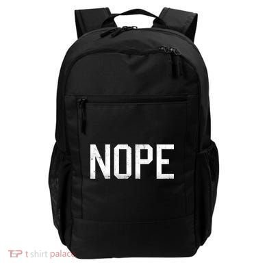 NOPE Funny Meme Backpack