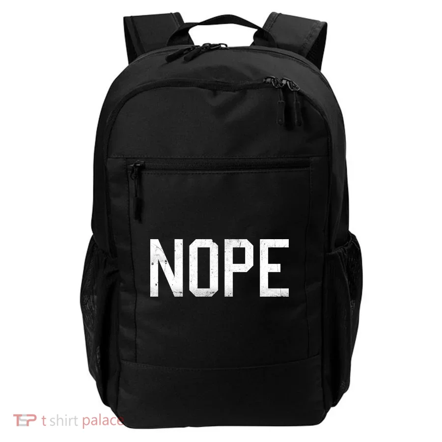 NOPE Funny Meme Backpack
