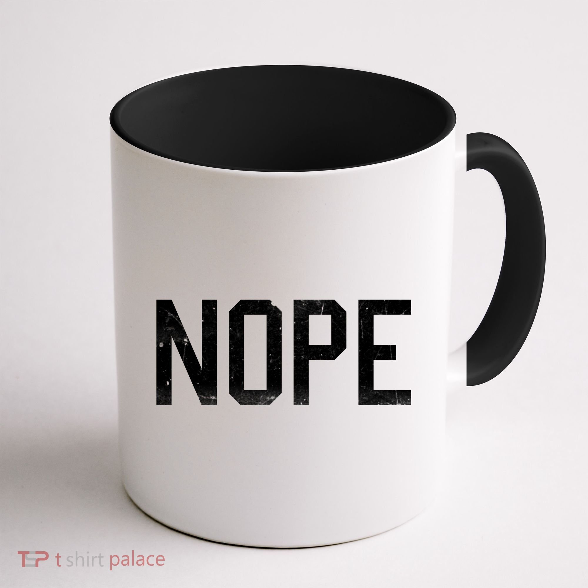 NOPE Funny Meme Coffee Mug
