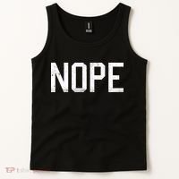 NOPE Funny Meme Tank Top thumb 2