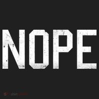 NOPE Funny Meme Golf Towel thumb 3