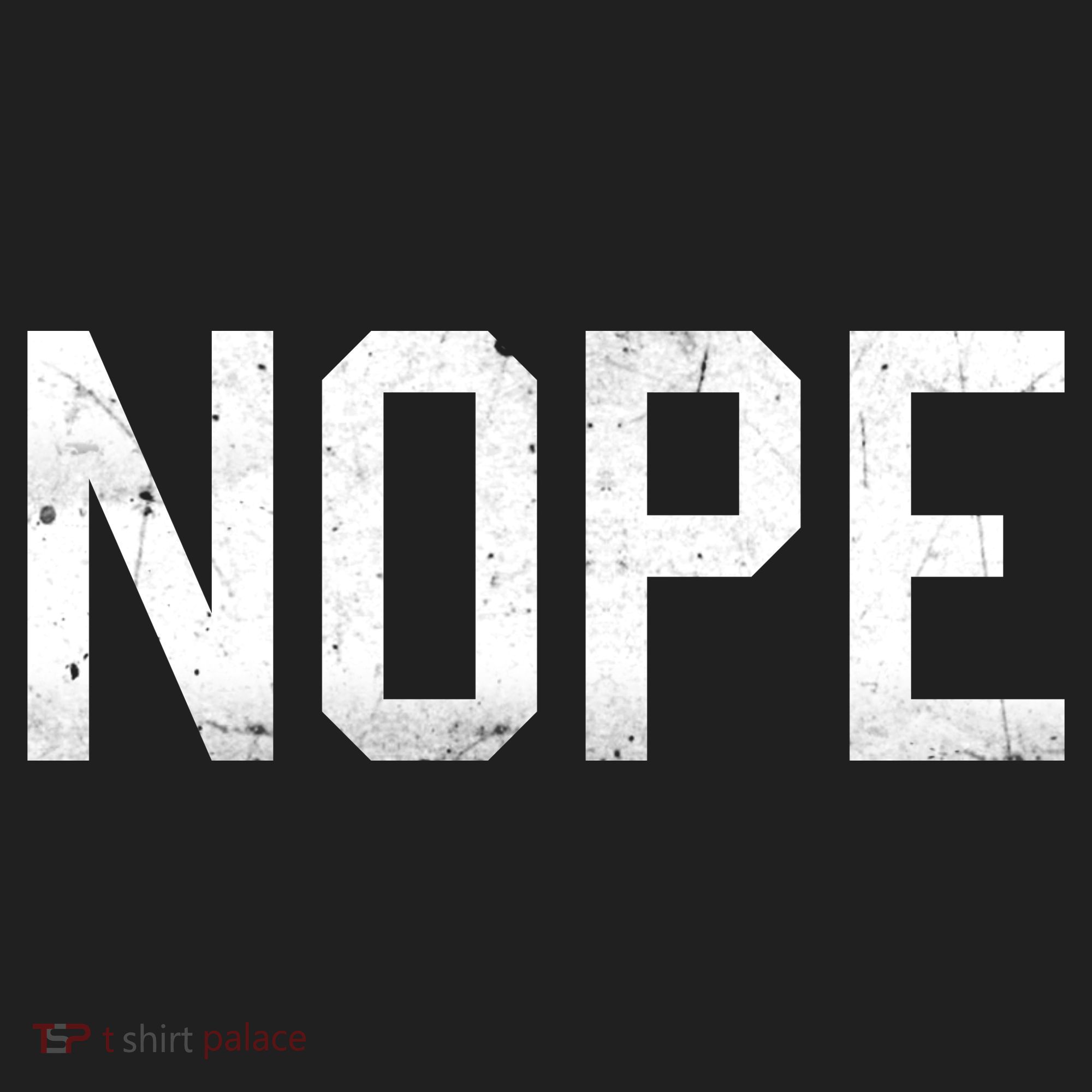 NOPE Funny Meme Golf Towel