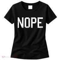 NOPE Funny Meme Women's T-Shirt thumb 0