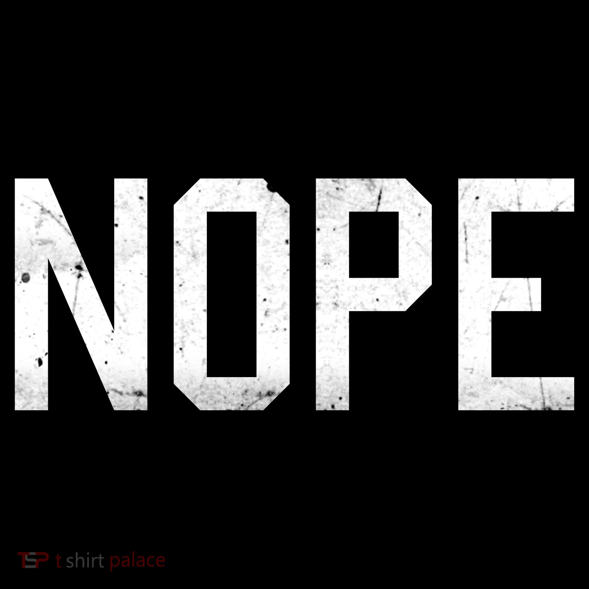 NOPE Funny Meme Kids Hoodie